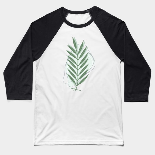 Leaves Baseball T-Shirt by Ando